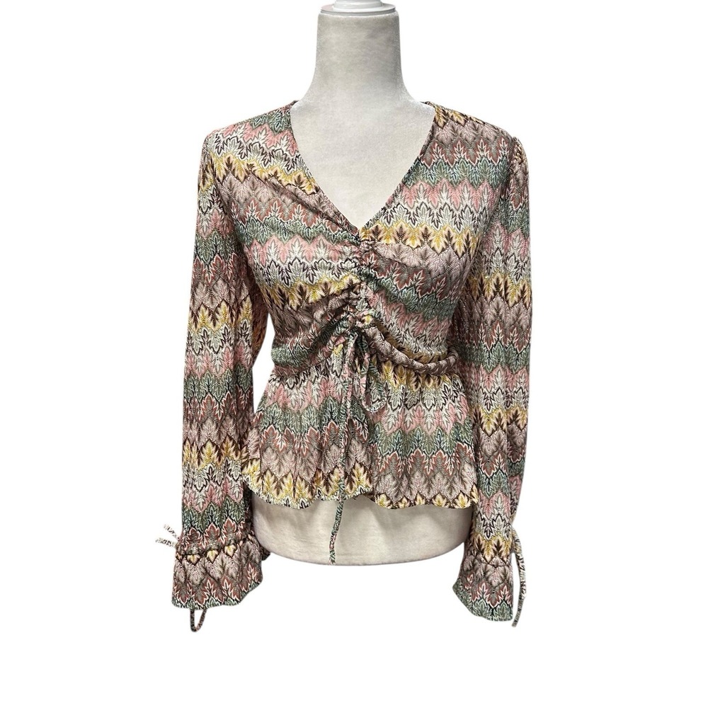 Womens Top Size 14 Baby Doll Y2K Style Coquette Indie Sleaze Boho Festival Mesh